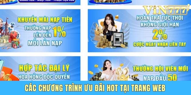 Vin 777 Review Mới Nhất - Đánh Giá Mới Và Chi Tiết Năm 2025 Các chương trình ưu đãi hot tại trang web