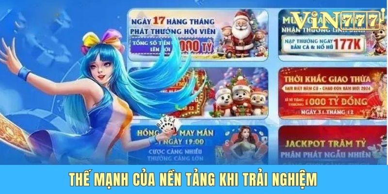 Khám Phá Ngay Các Ưu Điểm Vin777 So Với Nhà Cái Khác Thế mạnh của nền tảng khi trải nghiệm