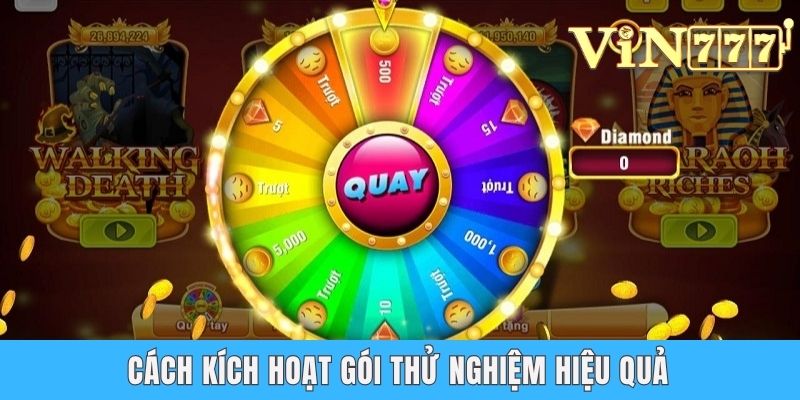 Game Nổ Hũ Tặng Tiền Khởi Nghiệp Dành Cho Tân Thủ Tại Vin777 Cách kích hoạt gói thử nghiệm hiệu quả